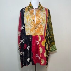•new• JADED GYPSY Sunrise Kantha Tunic